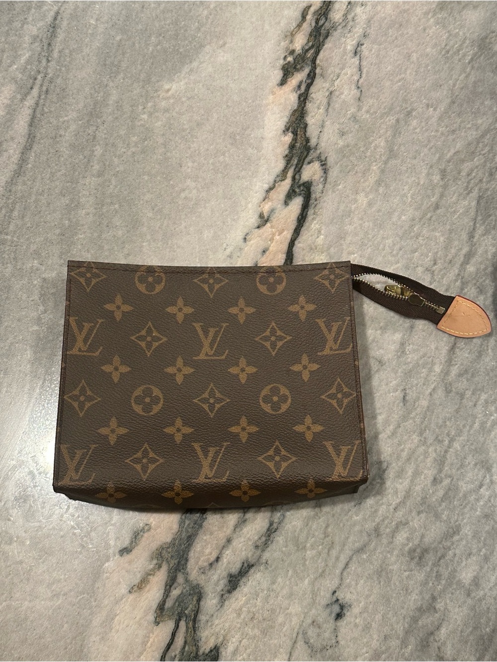 Louis Vuitton Brown Monogram Canvas Toiletry Pouch